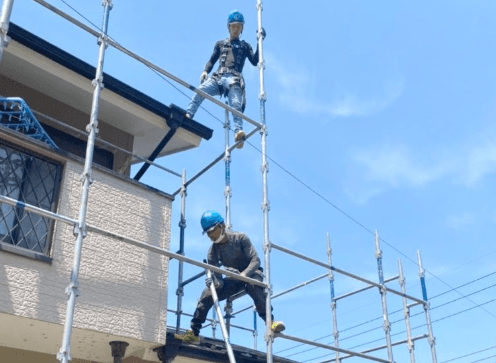 【月25万〜40万×完全週休2日】次世代足場導入で負担少なめ!未経験から育てる現場作業員|岡山市