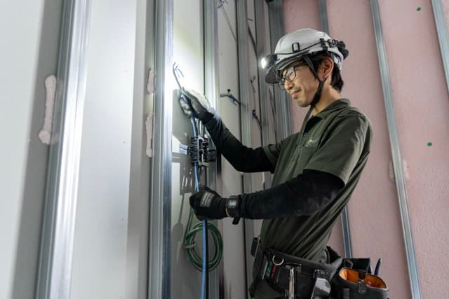株式会社志賀電気の職人・現場作業員求人の写真