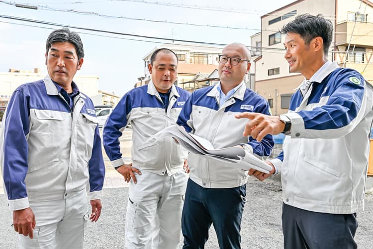 【月27.5万〜×未経験OK】造成・基礎・外構工事スタッフ|堺市内80%×残業少なめ