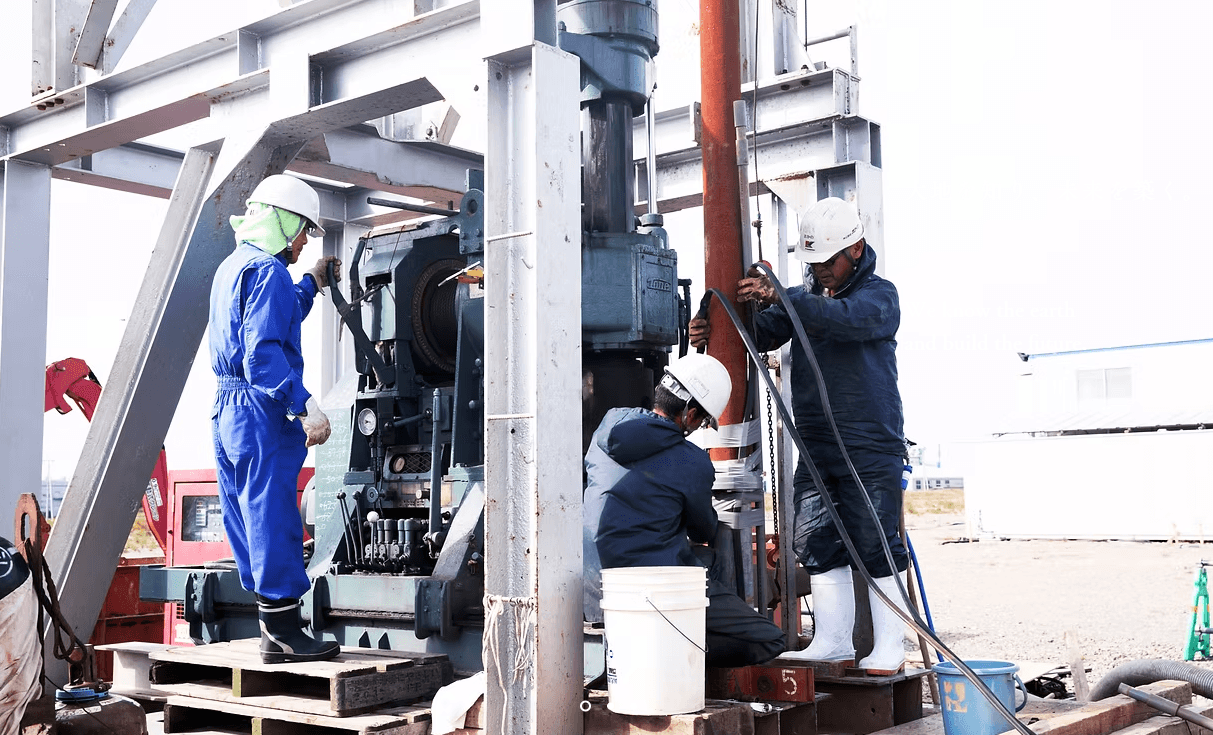 さく井工事の掘削機械オペレーター|残業月10h以内