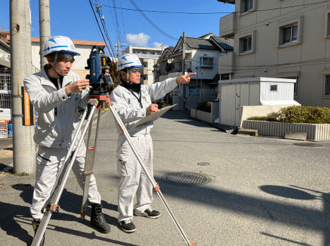 【年休126日・土日祝休み×残業月20h】豊中市の土木施工管理|受講・受験費用全額会社負担